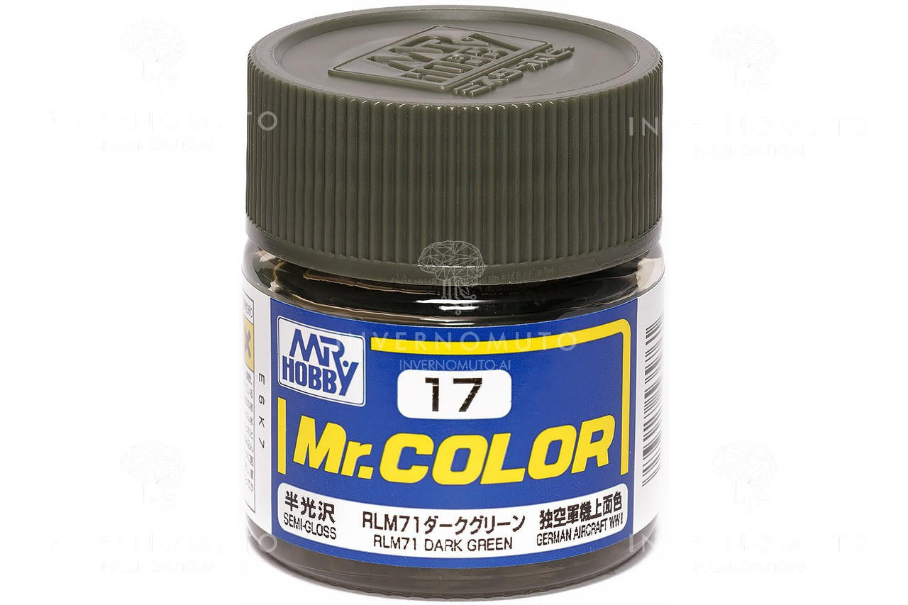 Gunze Sangyo Dark Green RLM71 Mr.Color 10ml C017 at LionHeart Hobby